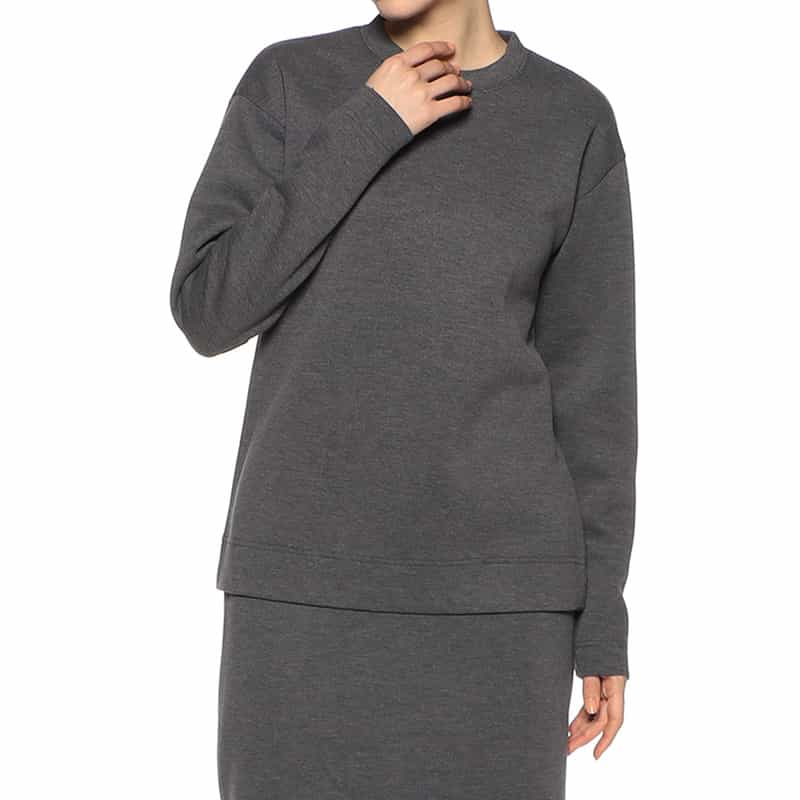 BARNEYS NEW YORK セットアップ ウォッシャブル プルオーバー DARK GRAY