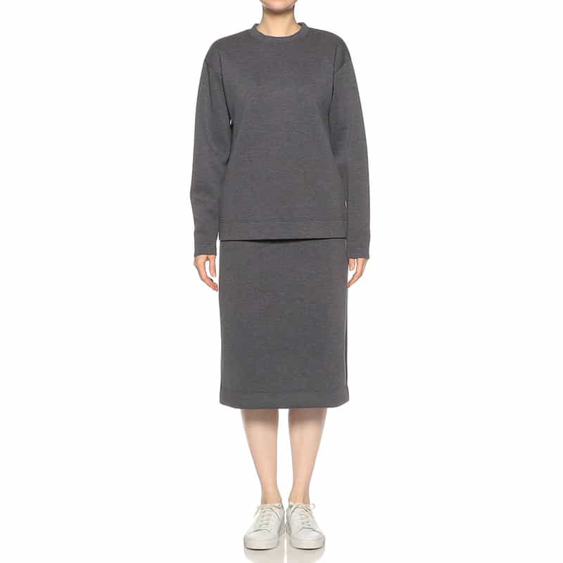 BARNEYS NEW YORK セットアップ ウォッシャブル プルオーバー DARK GRAY