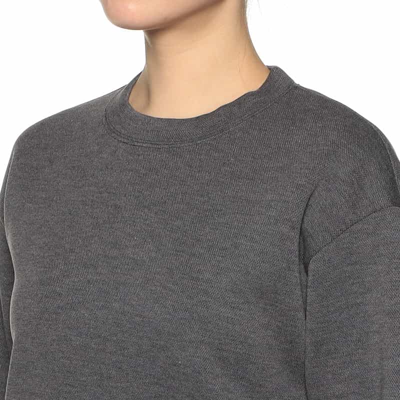 BARNEYS NEW YORK セットアップ ウォッシャブル プルオーバー DARK GRAY