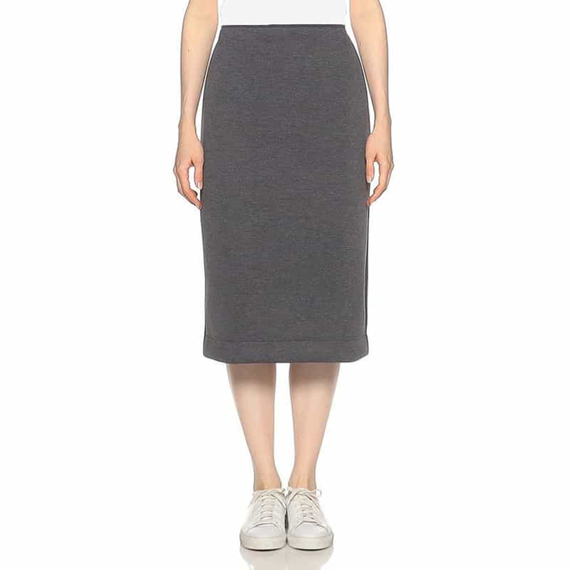 BARNEYS NEW YORK セットアップ ウォッシャブル ペンシルスカート DARK GRAY
