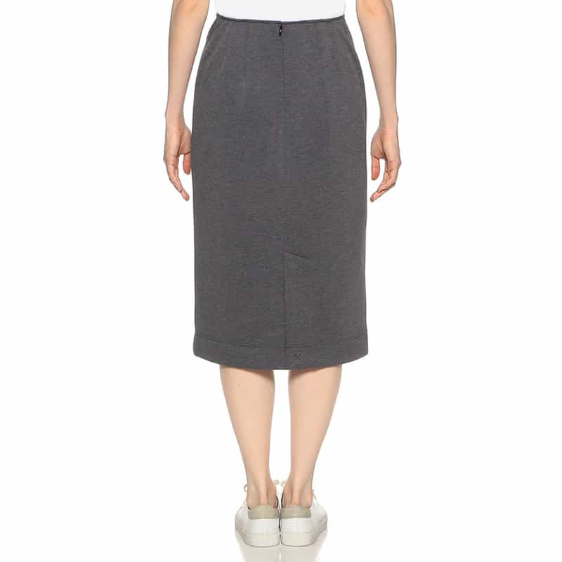 BARNEYS NEW YORK セットアップ ウォッシャブル ペンシルスカート DARK GRAY
