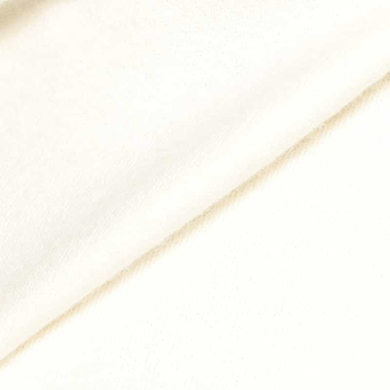 YVES SALOMON ファー付きポケット ニットロングカーディガン WHITE