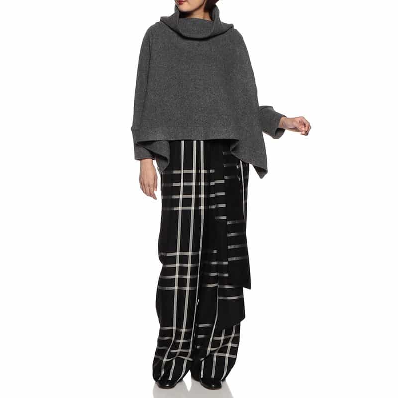 COGTHEBIGSMOKE ロールネック ニットトップス DARK GRAY