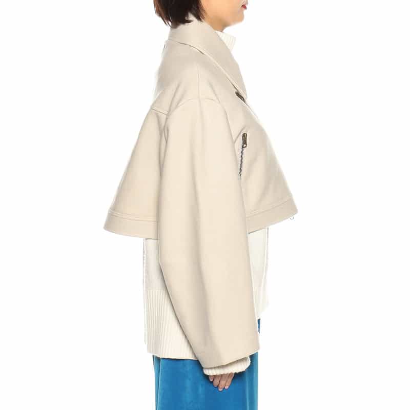 COGTHEBIGSMOKE バイカージャケット LIGHT GRAY