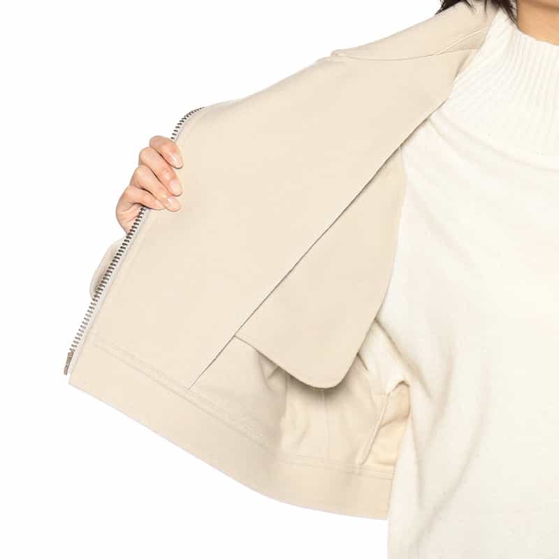 COGTHEBIGSMOKE バイカージャケット LIGHT GRAY