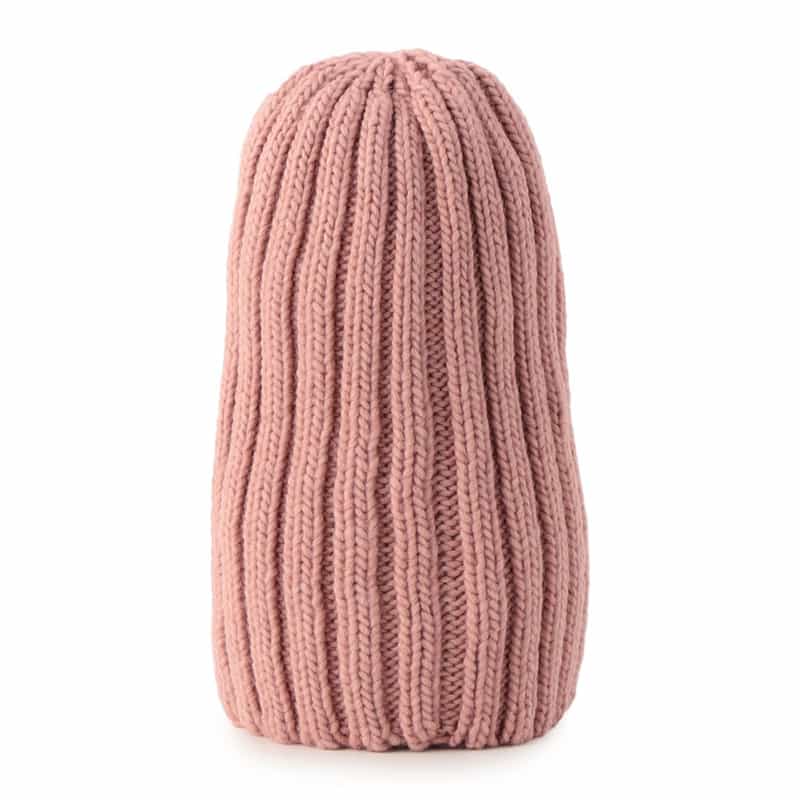 BARNEYS NEW YORK リブニットキャップ PINK
