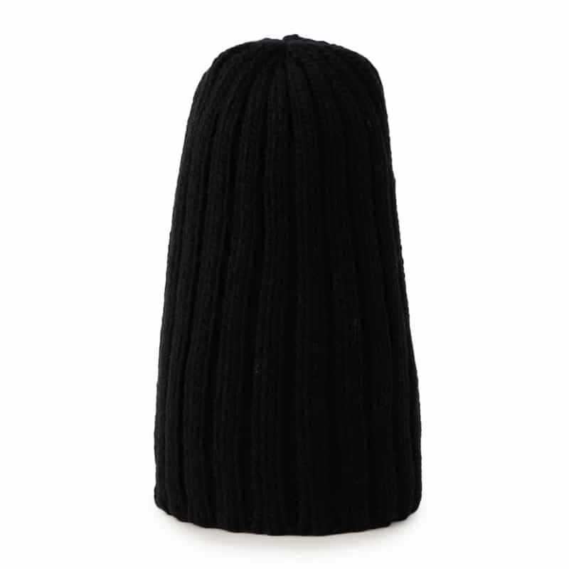 BARNEYS NEW YORK リブニットキャップ BLACK