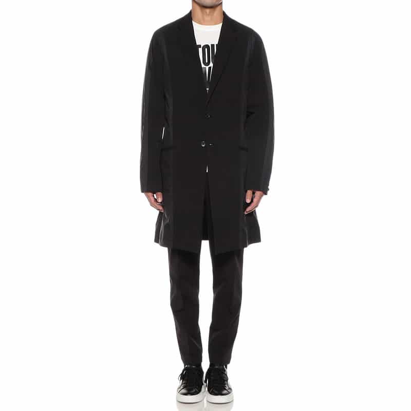 CITERA バーニーズ　ニューヨーク限定セットアップチェスターコート BLACK