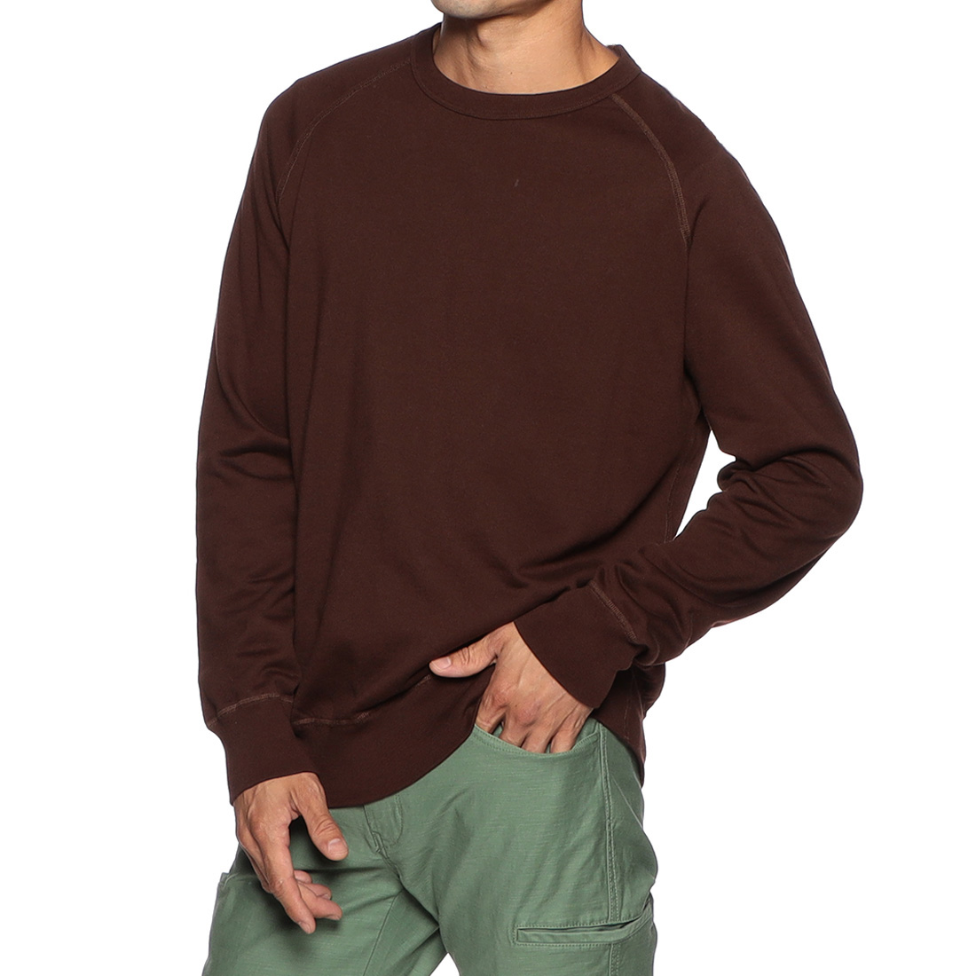 バーニーズ　ニューヨーク限定スーピマコットンスエットプルオーバー