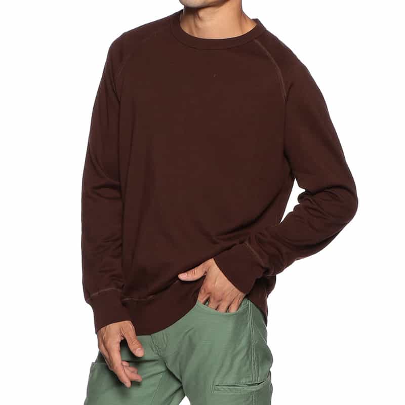 PARADISE COVE バーニーズ ニューヨーク限定スーピマコットンスエットプルオーバー BROWN
