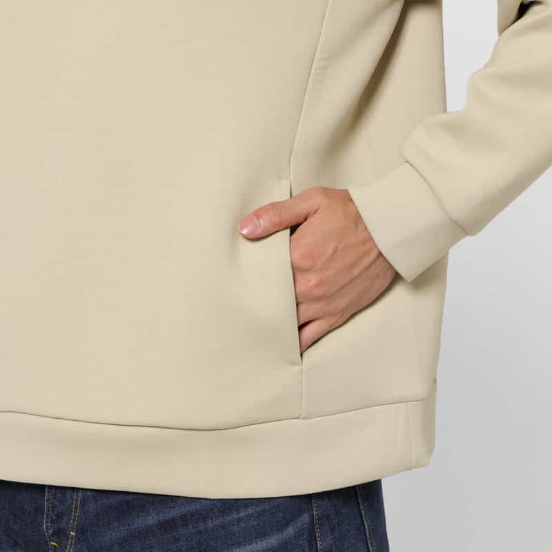 BARNEYS NEW YORK ダンボールニット素材クルーネックニットプルオーバー BEIGE