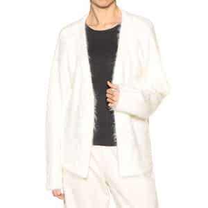 ウォッシャブル フェザーニットカーディガン