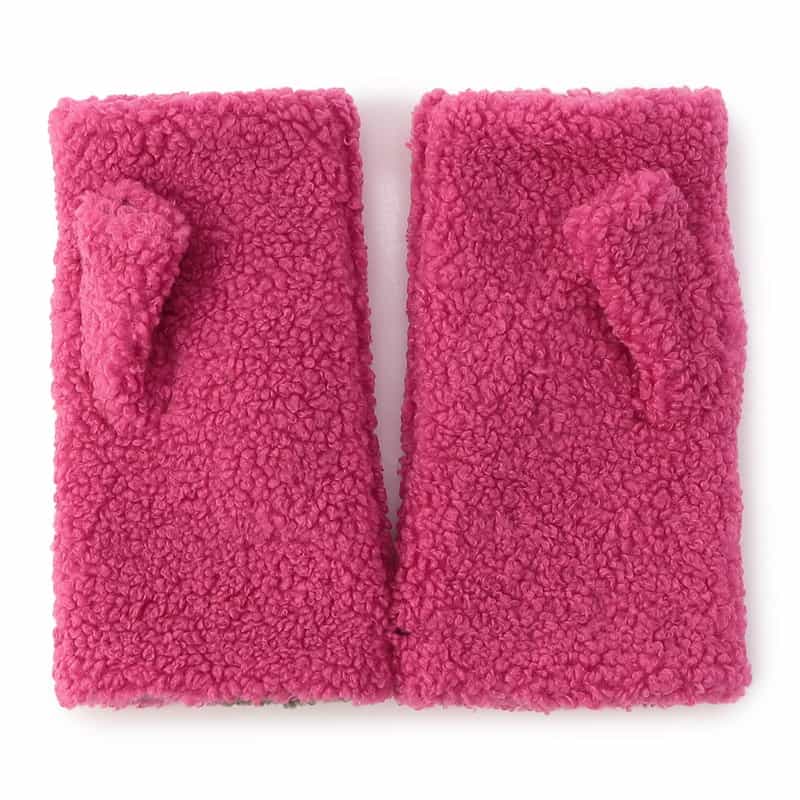 ALPO エコムートン フィンガーレスグローブ PINK