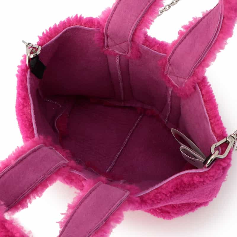 CARUS ムートン2WAYミニトートバッグ PINK