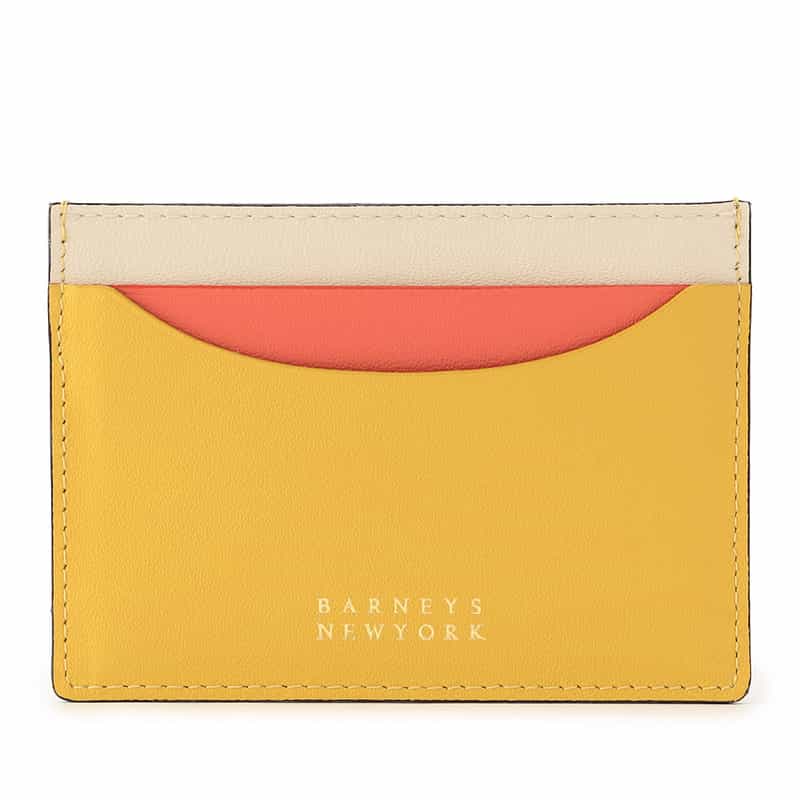 BARNEYS NEW YORK マルチカラーカードケース YELLOW