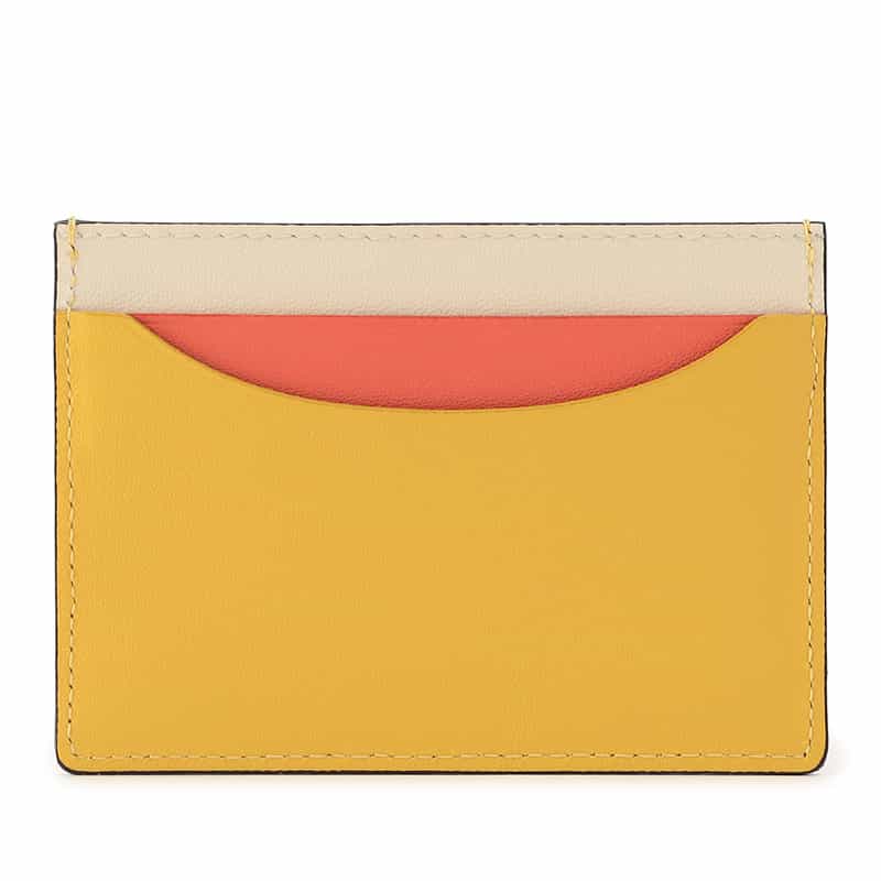 BARNEYS NEW YORK マルチカラーカードケース YELLOW