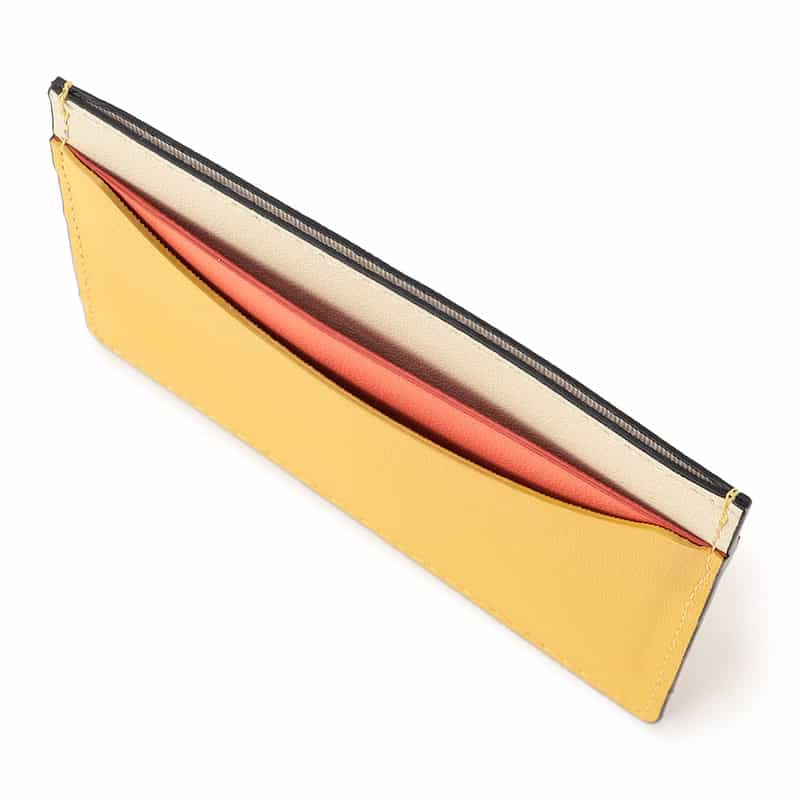 BARNEYS NEW YORK マルチカラーカードケース YELLOW
