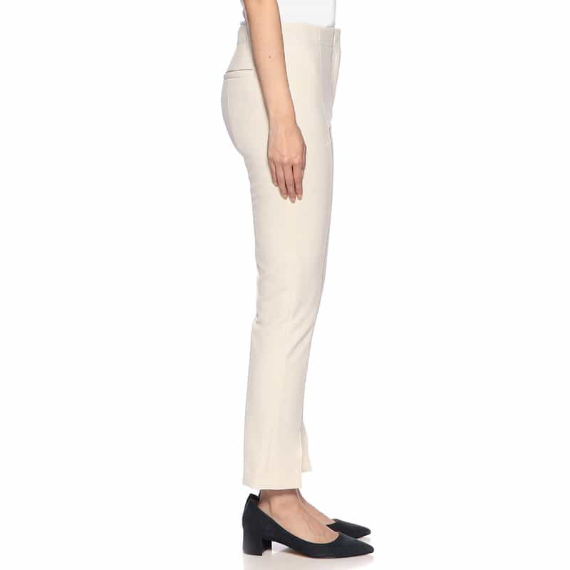 BARNEYS NEW YORK ウォッシャブル レギンスパンツ IVORY