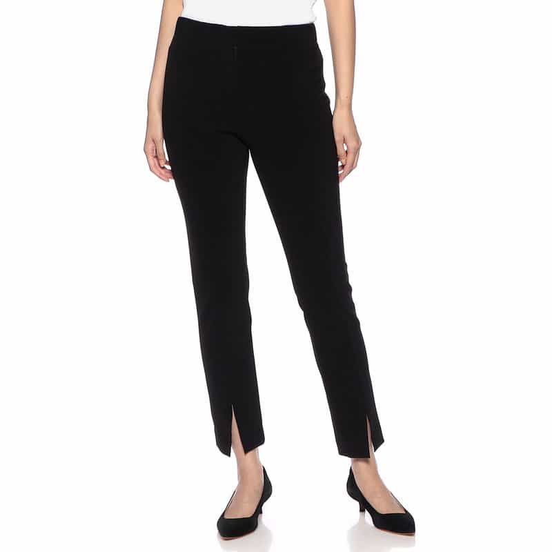 BARNEYS NEW YORK ウォッシャブル レギンスパンツ BLACK