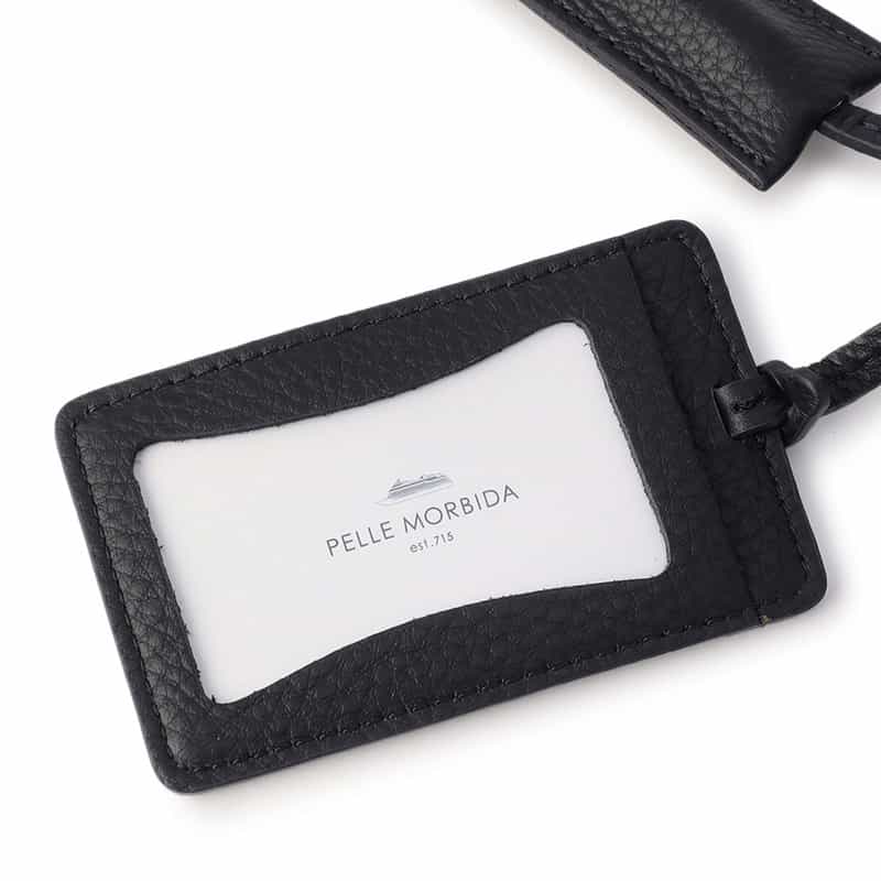 PELLE MORBIDA PELLE MORBIDA＜ペッレ モルビダ＞ ハンドル付きポーチ "PMO-MB028A" NAVY