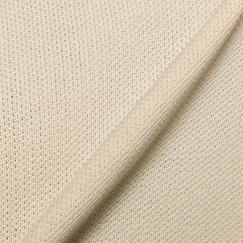 BARNEYS NEW YORK バイカラー コンパクト ニットカーディガン LT BEIGE