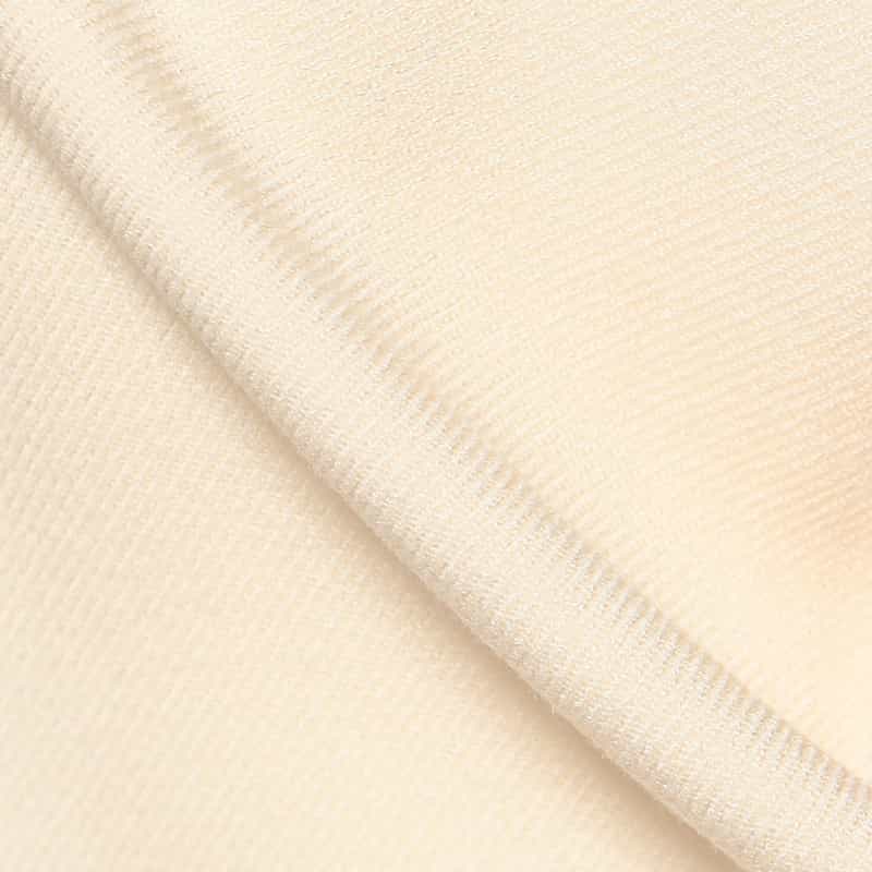 BARNEYS NEW YORK ウォッシャブル 2WAYストレッチ バックウエストゴムパンツ IVORY