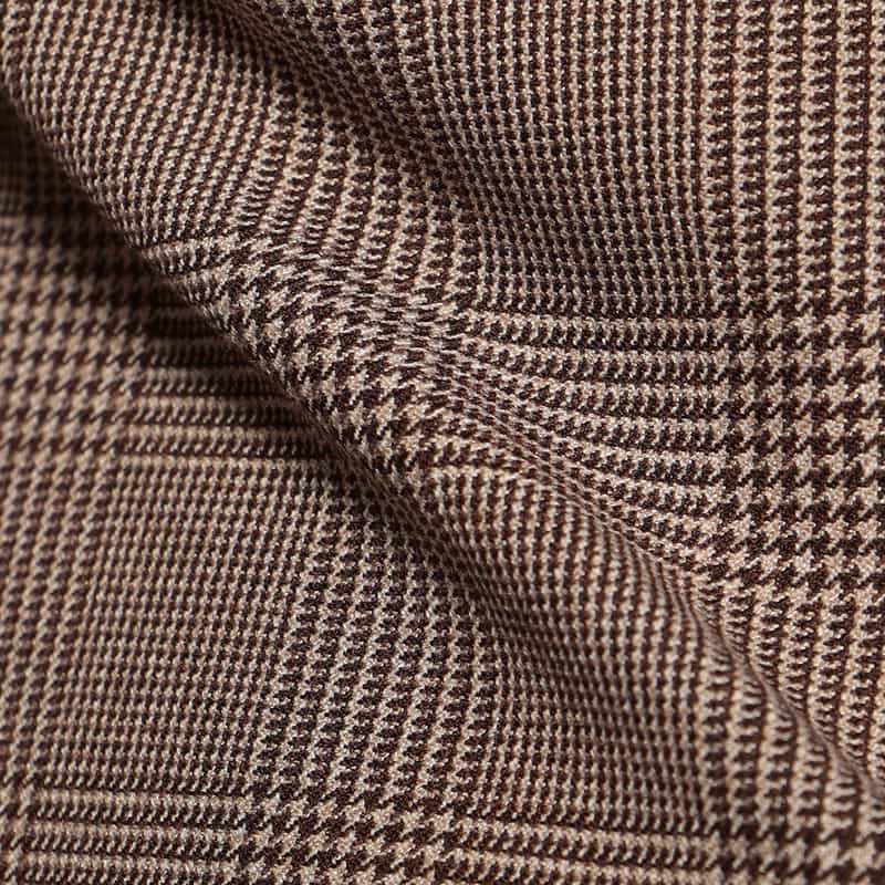 BARNEYS NEW YORK ウォッシャブル 2WAYストレッチ バックウエストゴムパンツ BROWN