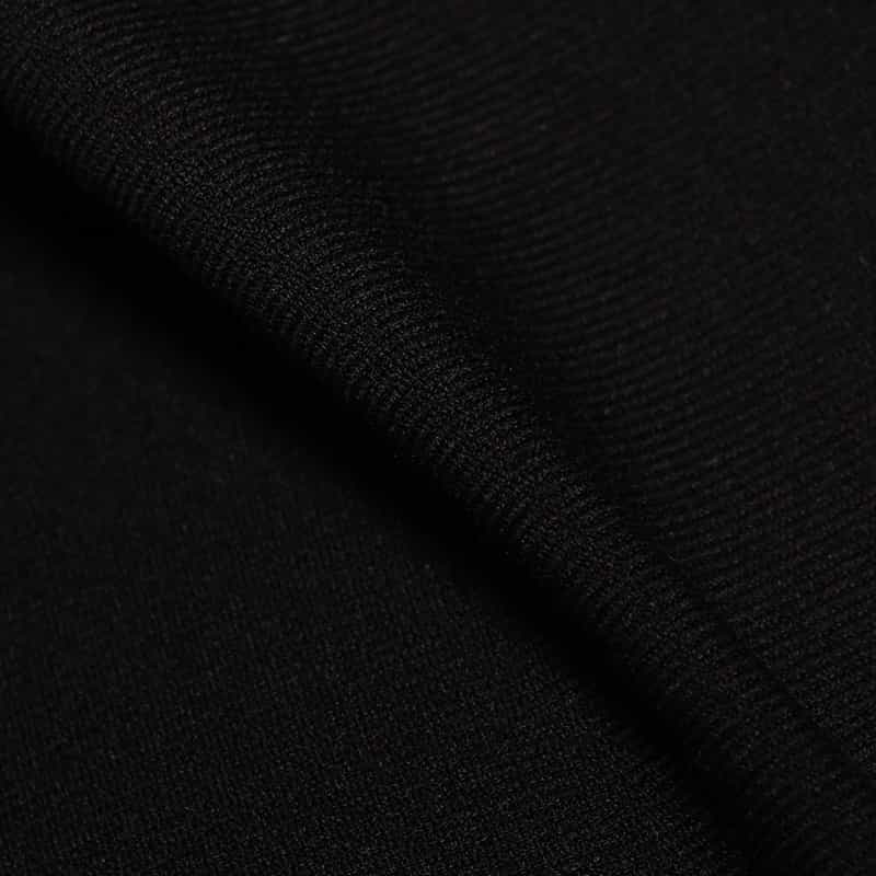 BARNEYS NEW YORK ウォッシャブル 2WAYストレッチ バックウエストゴムパンツ BLACK