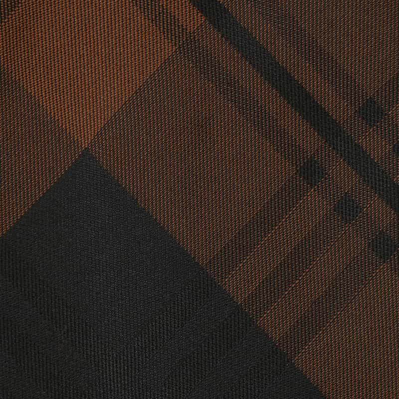 BARNEYS NEW YORK チェック柄タイ ORANGE