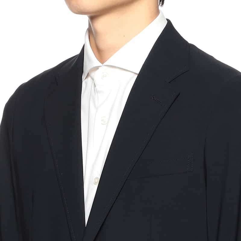 BARNEYS NEW YORK セットアップジャージージャケット NAVY