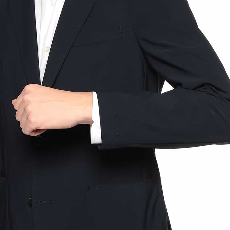 BARNEYS NEW YORK セットアップジャージージャケット NAVY