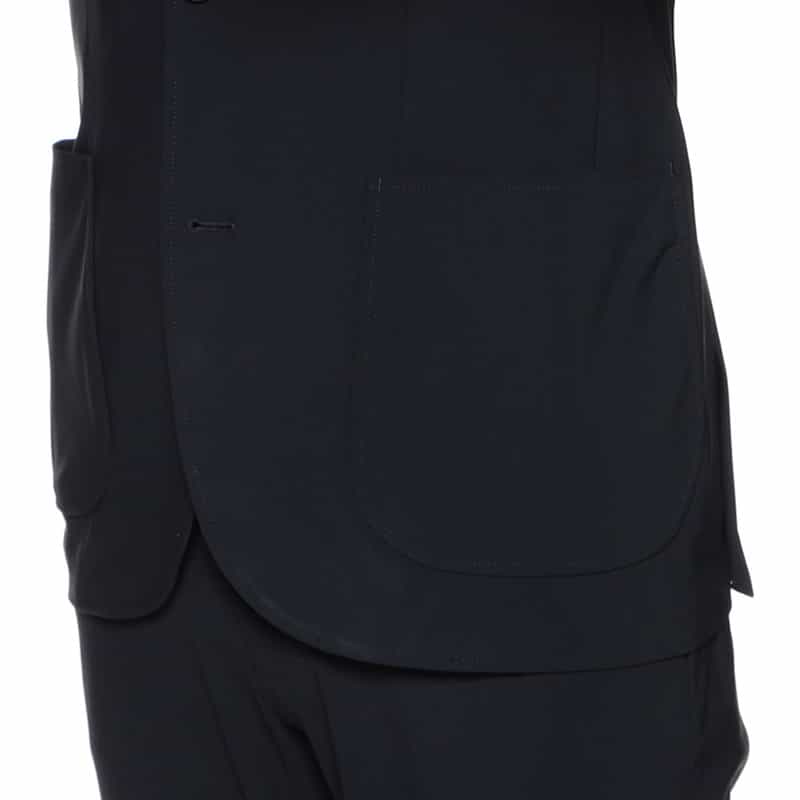 BARNEYS NEW YORK セットアップジャージージャケット NAVY