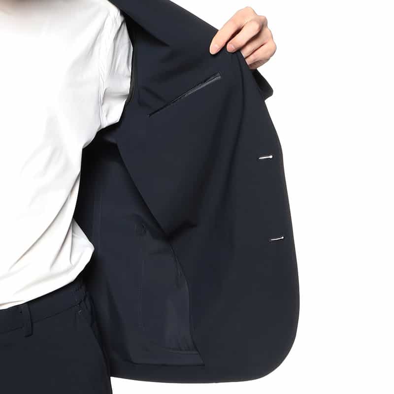 BARNEYS NEW YORK セットアップジャージージャケット NAVY