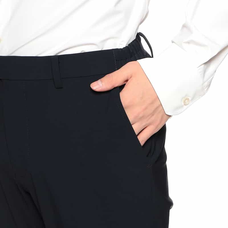 BARNEYS NEW YORK セットアップジャージーパンツ NAVY