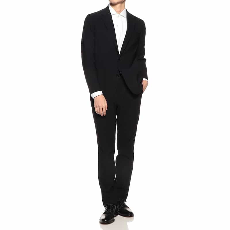 BARNEYS NEW YORK セットアップジャージーパンツ BLACK