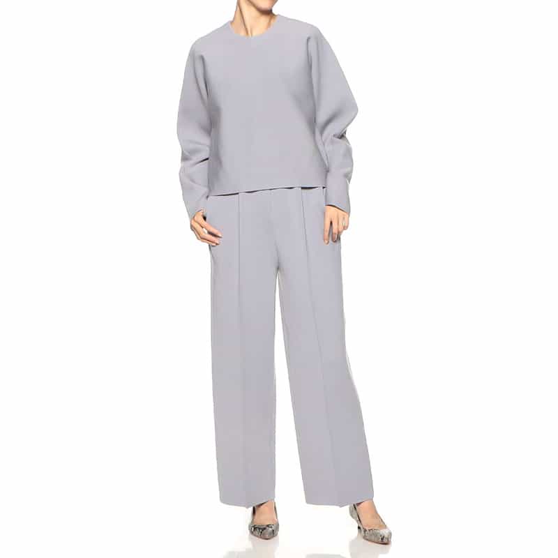 LOHEN 限定ミラノリブトップス LIGHT GRAY