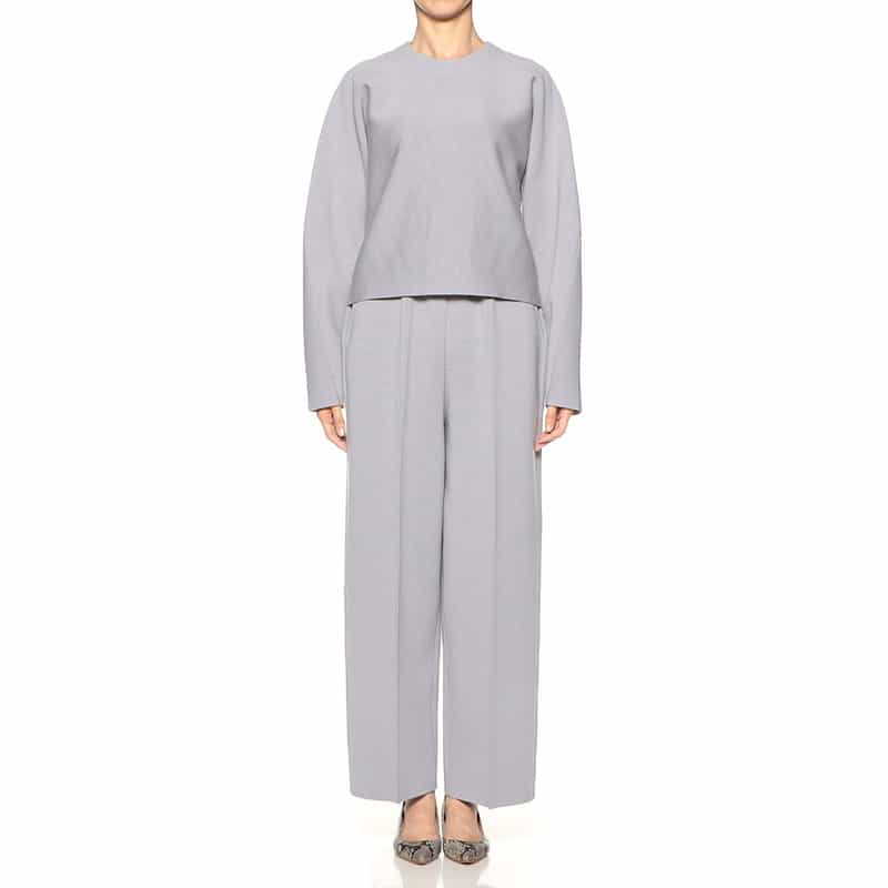 LOHEN 限定ミラノリブトップス LIGHT GRAY