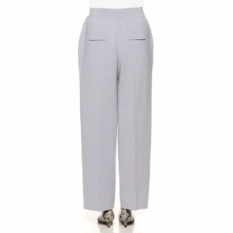 LOHEN 限定ミラノリブワイドパンツ LT GRAY