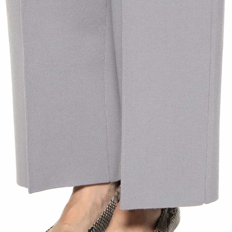 LOHEN 限定ミラノリブワイドパンツ LT GRAY