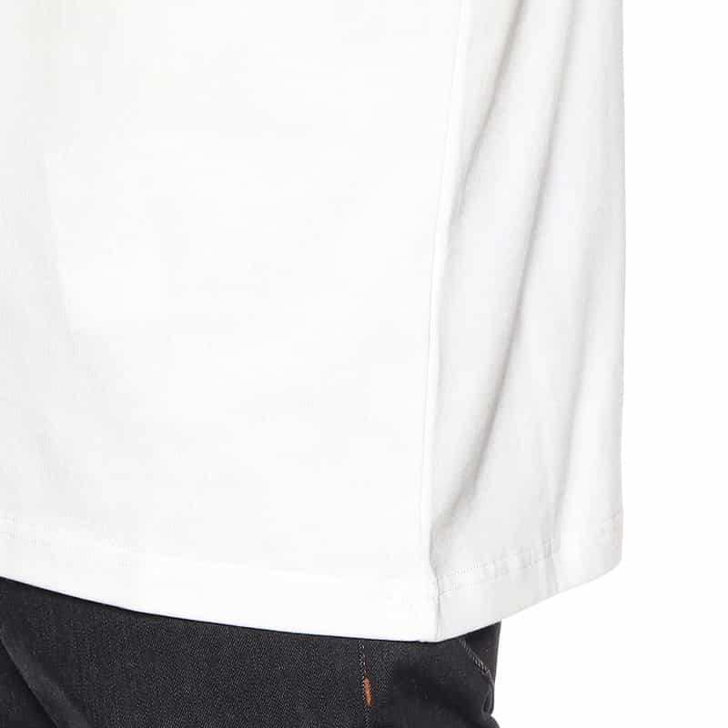 CASABLANCA プリントTシャツ WHITE