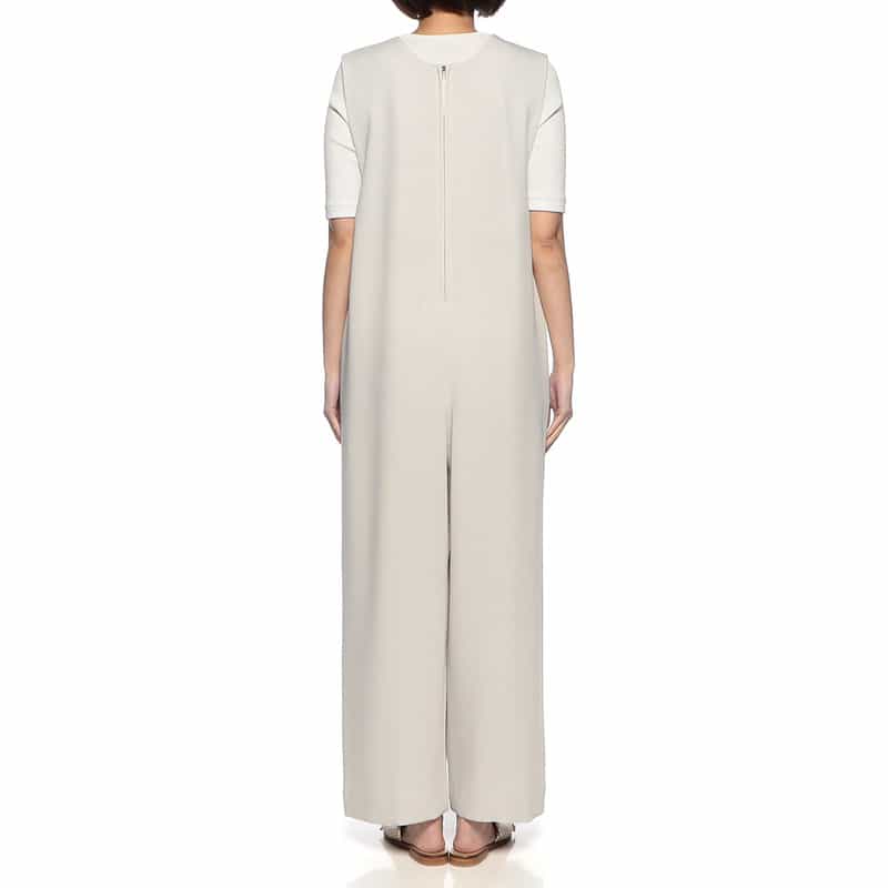 BARNEYS NEW YORK セットアップ ウォッシャブル 2WAYオールインワン LIGHT GRAY