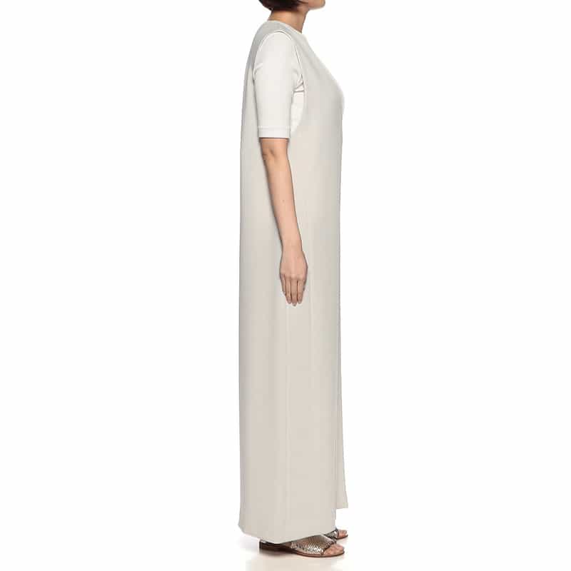 BARNEYS NEW YORK セットアップ ウォッシャブル 2WAYオールインワン LIGHT GRAY