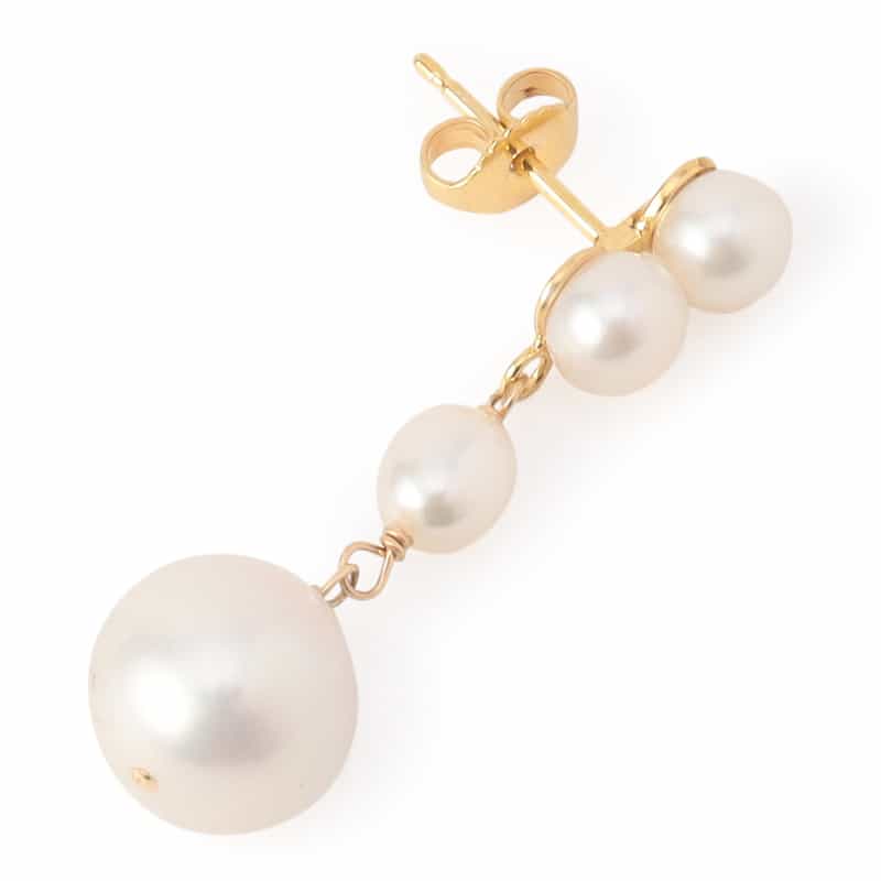 MOUNIR MOUNIR＜ムニール＞ピアス （パール） NONE