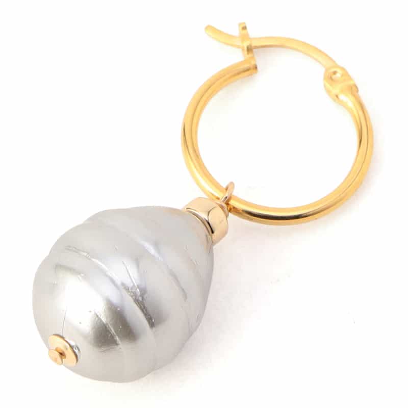 MOUNIR MOUNIR＜ムニール＞ピアス （パール） NONE