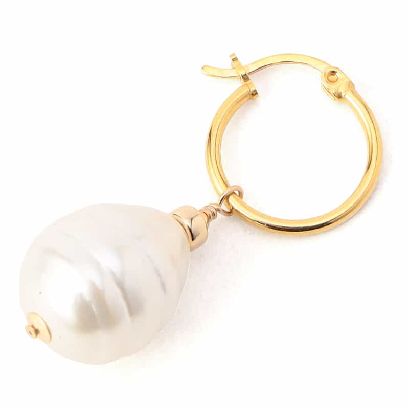 MOUNIR MOUNIR＜ムニール＞ピアス （パール） NONE