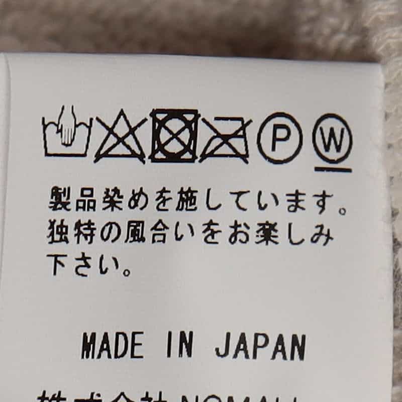 NOMA T.D. ハンドダイスエットプルオーバー IVORY