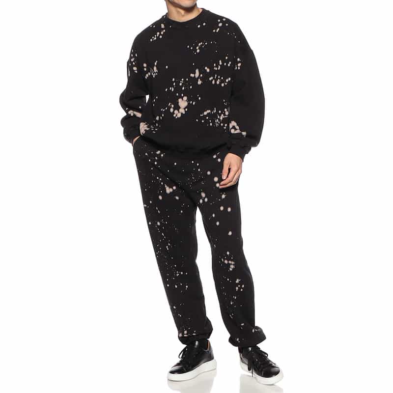 NOMA T.D. ハンドダイスエットイージーパンツ BLACK