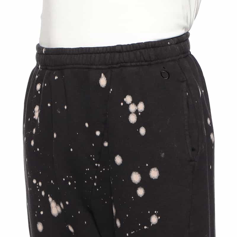 NOMA T.D. ハンドダイスエットイージーパンツ BLACK