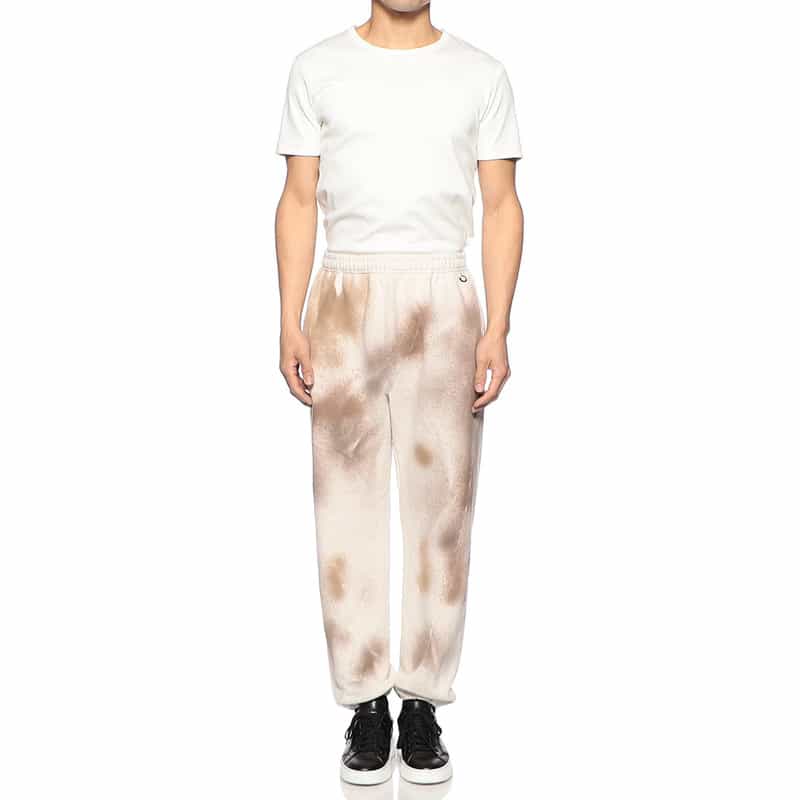 NOMA T.D. ハンドダイスエットイージーパンツ IVORY