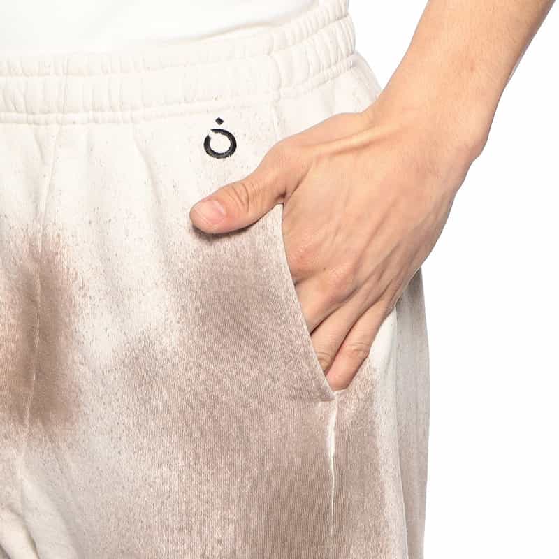 NOMA T.D. ハンドダイスエットイージーパンツ IVORY